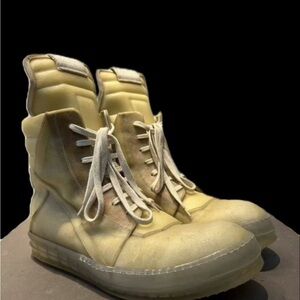 Rick Owens Geobasket edfu transparent sneaker